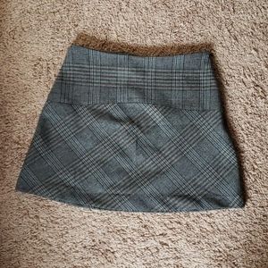 Zara Plaid Skirt